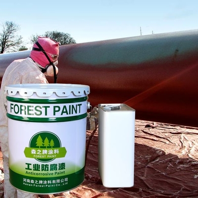 Polyurethane Finish Metal Paint With Hardener Receving Customized Package And Colors