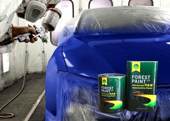 Acrylic 2K Solid Color Car Paint Protection , Anti Corrosion Coating For Car